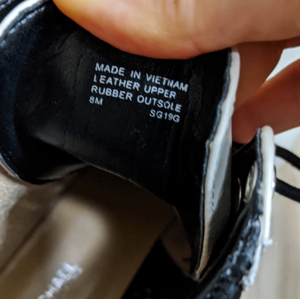 Michael Kors Bastian Lace-up White Combat Boots - Picture 7 of 12